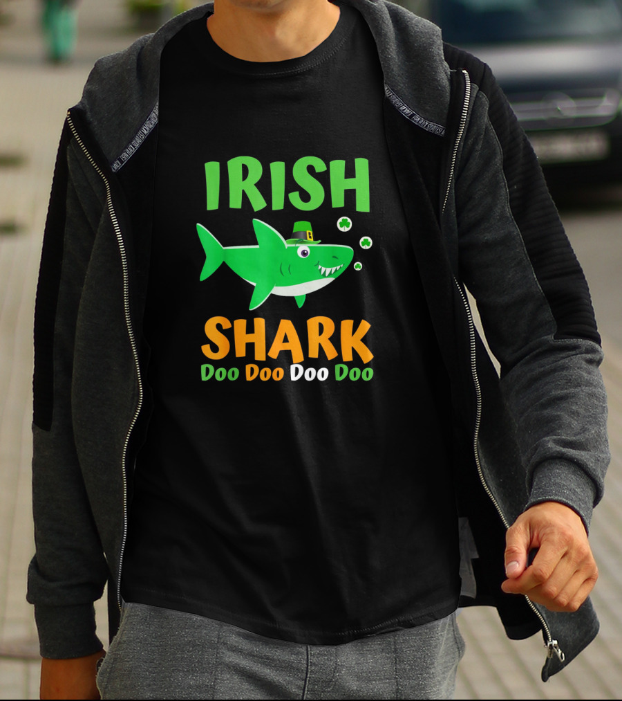 IRISH SHARK Doo Doo Doo Doo T-Shirt