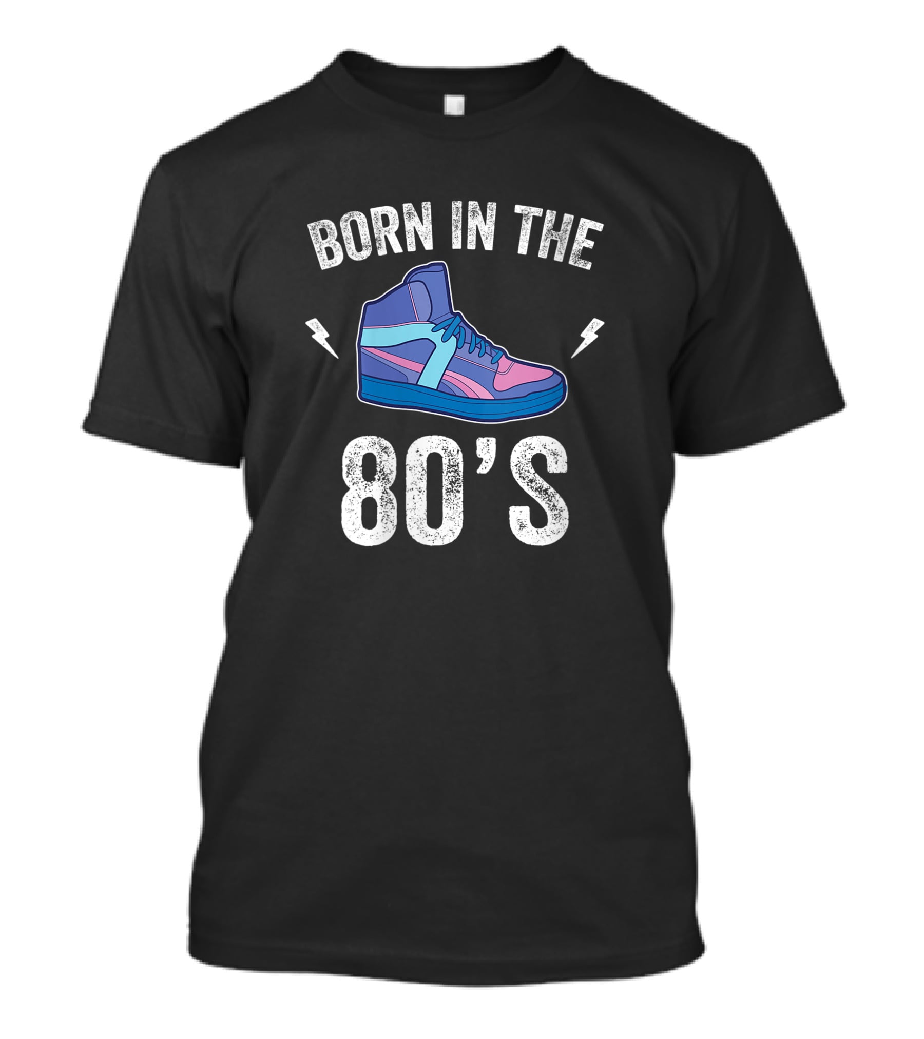 Born In The 80's Retro Sneakers Nostalgia T-Shirt