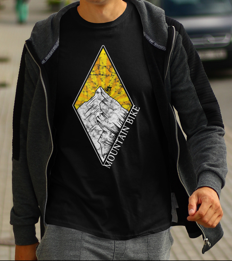 Mountain Bike MTB Fall Line Downhill Rider Adventure T-Shirt