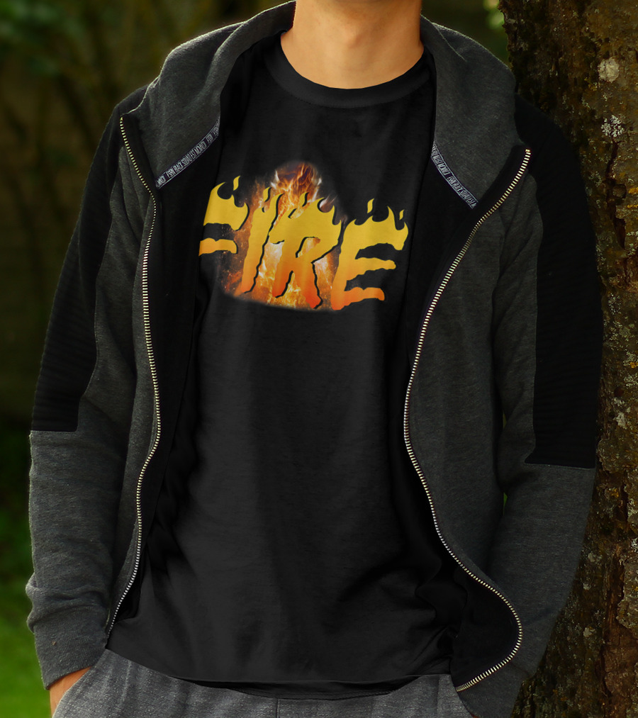Fire Dynamic Duo Matching T-Shirt