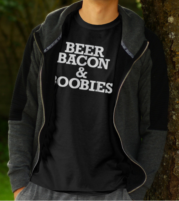 Beer Bacon Boobies T-Shirt