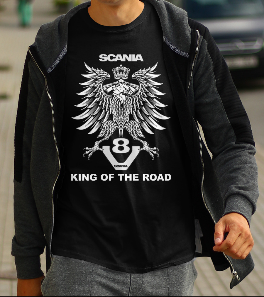 SCANIA V8 KING OF THE ROAD T-Shirt