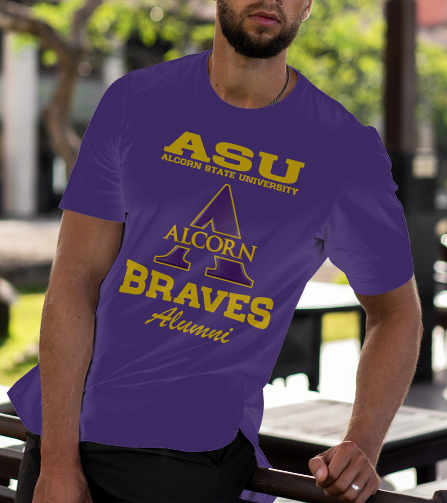 ASU Alcorn State University Braves Alumni T-Shirt