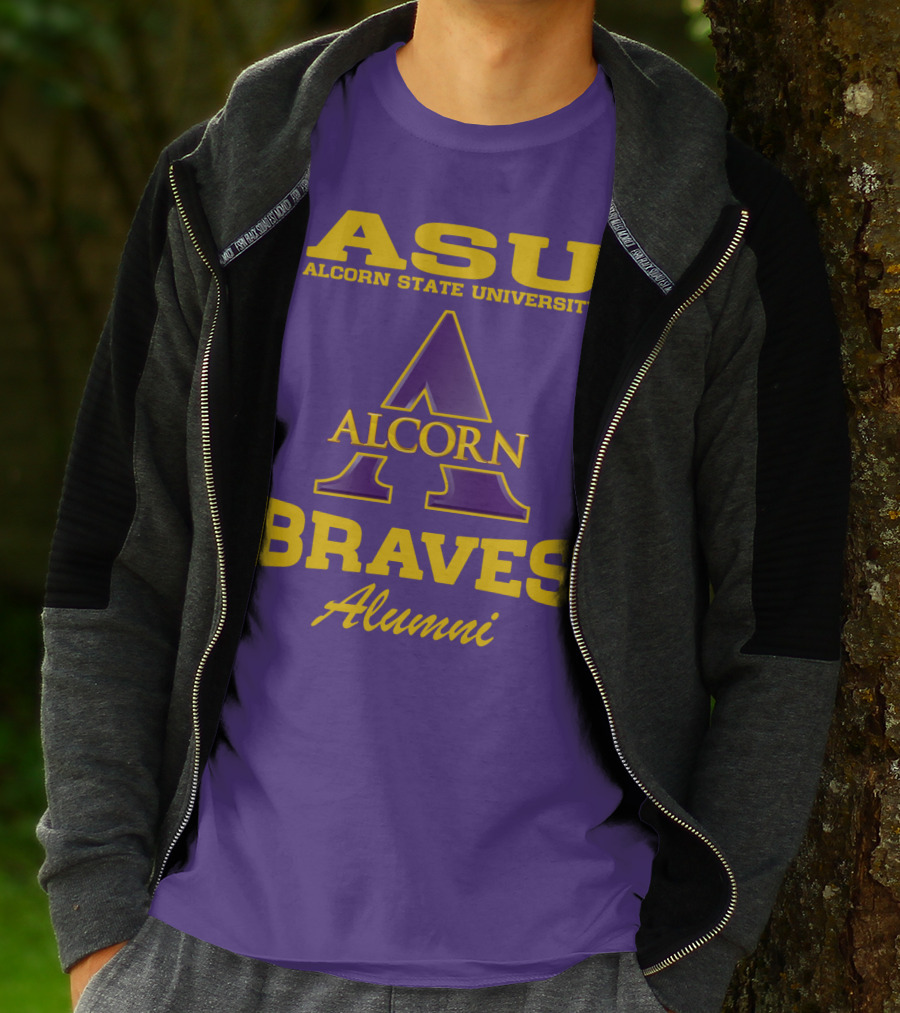 ASU Alcorn State University Braves Alumni T-Shirt