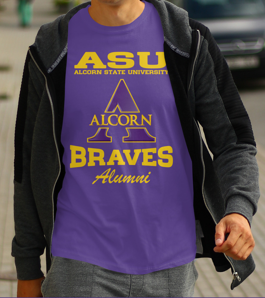 ASU Alcorn State University Braves Alumni T-Shirt