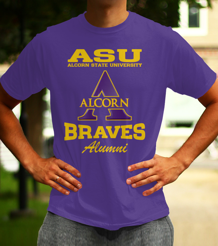 ASU Alcorn State University Braves Alumni T-Shirt
