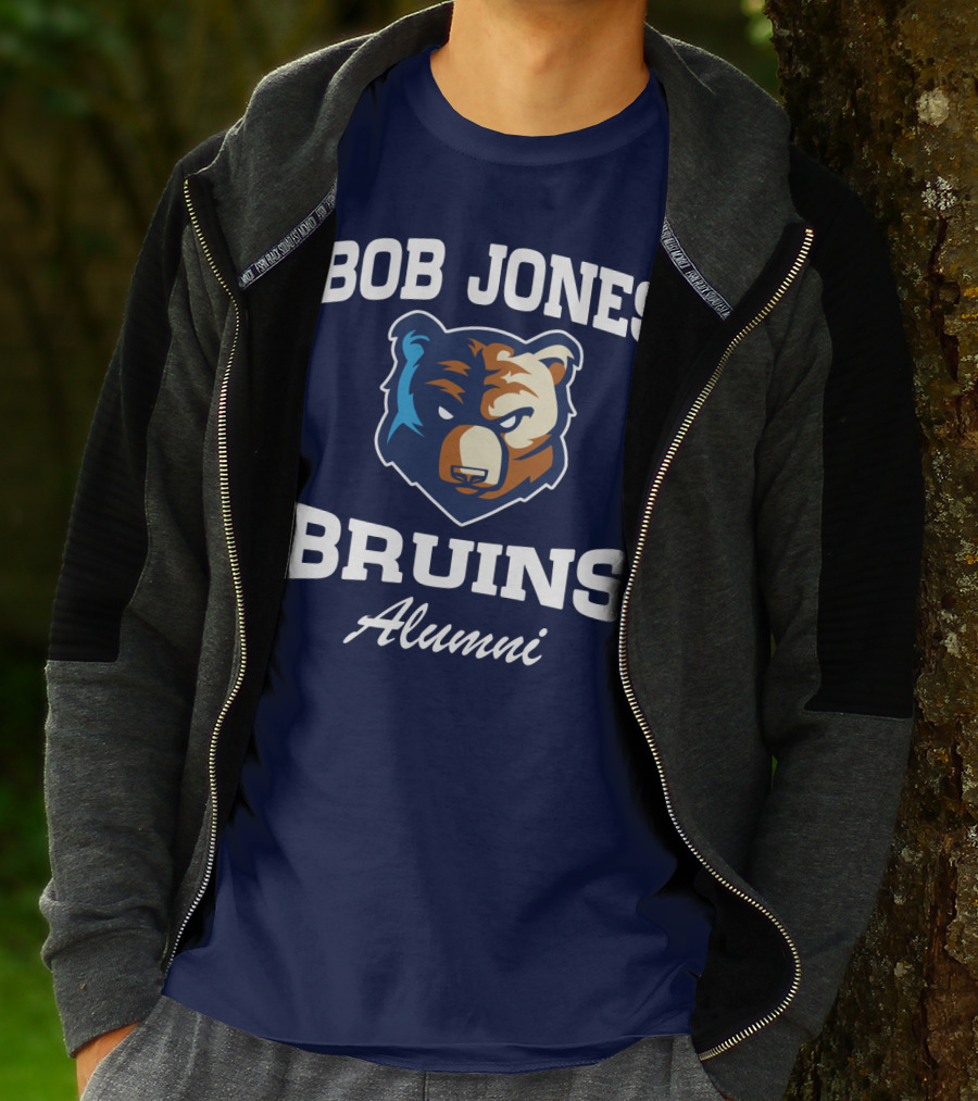 Bob Jones Bruins Alumni Bear Mascot T-Shirt