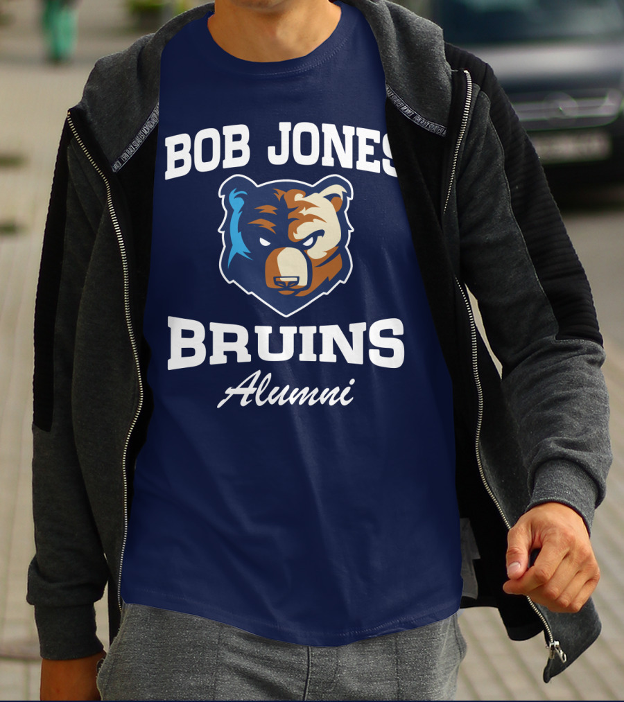Bob Jones Bruins Alumni Bear Mascot T-Shirt