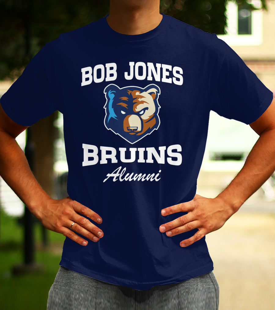 Bob Jones Bruins Alumni Bear Mascot T-Shirt