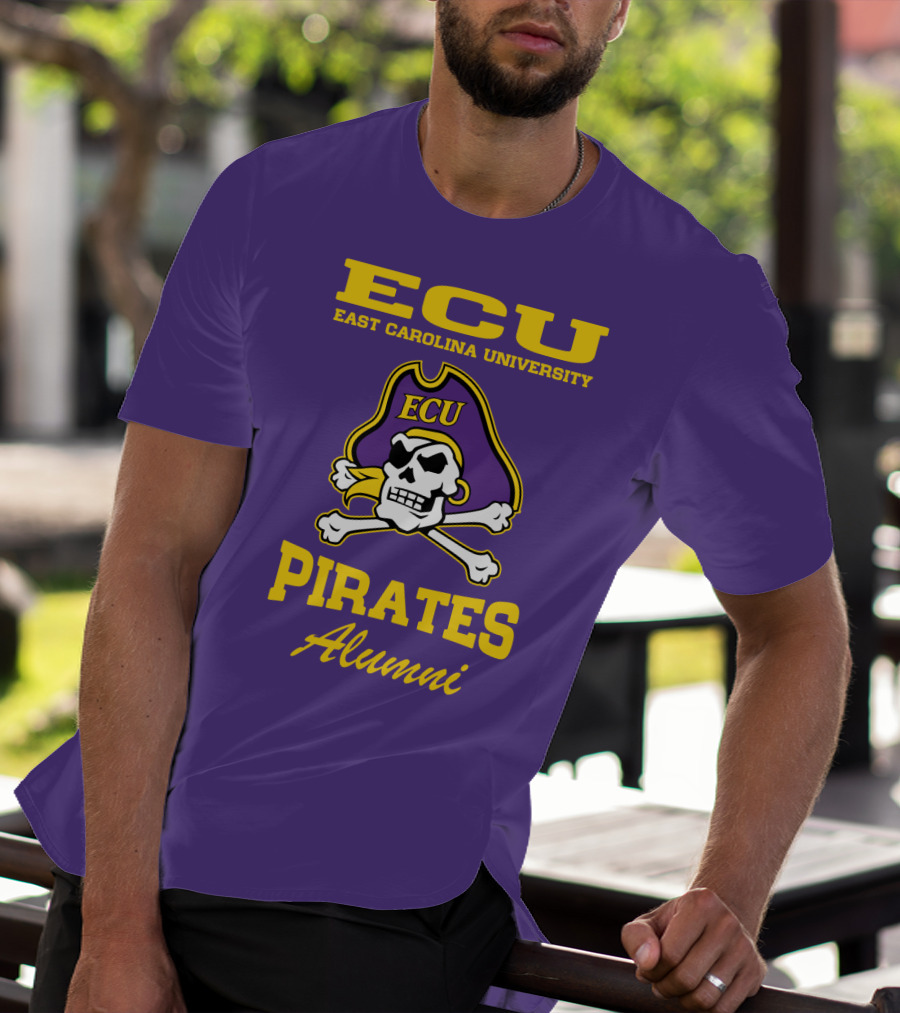 ECU East Carolina University Pirates Alumni T-Shirt