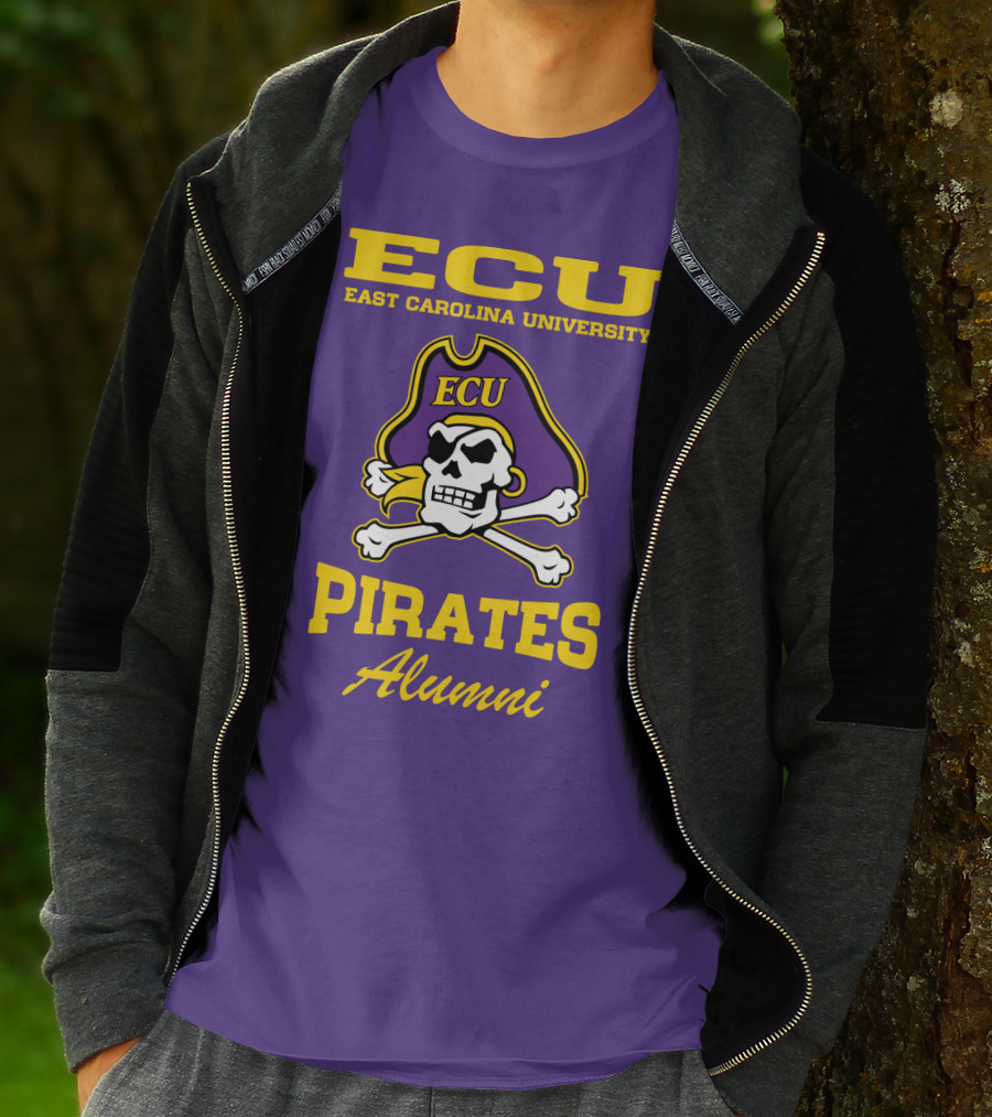 ECU East Carolina University Pirates Alumni T-Shirt