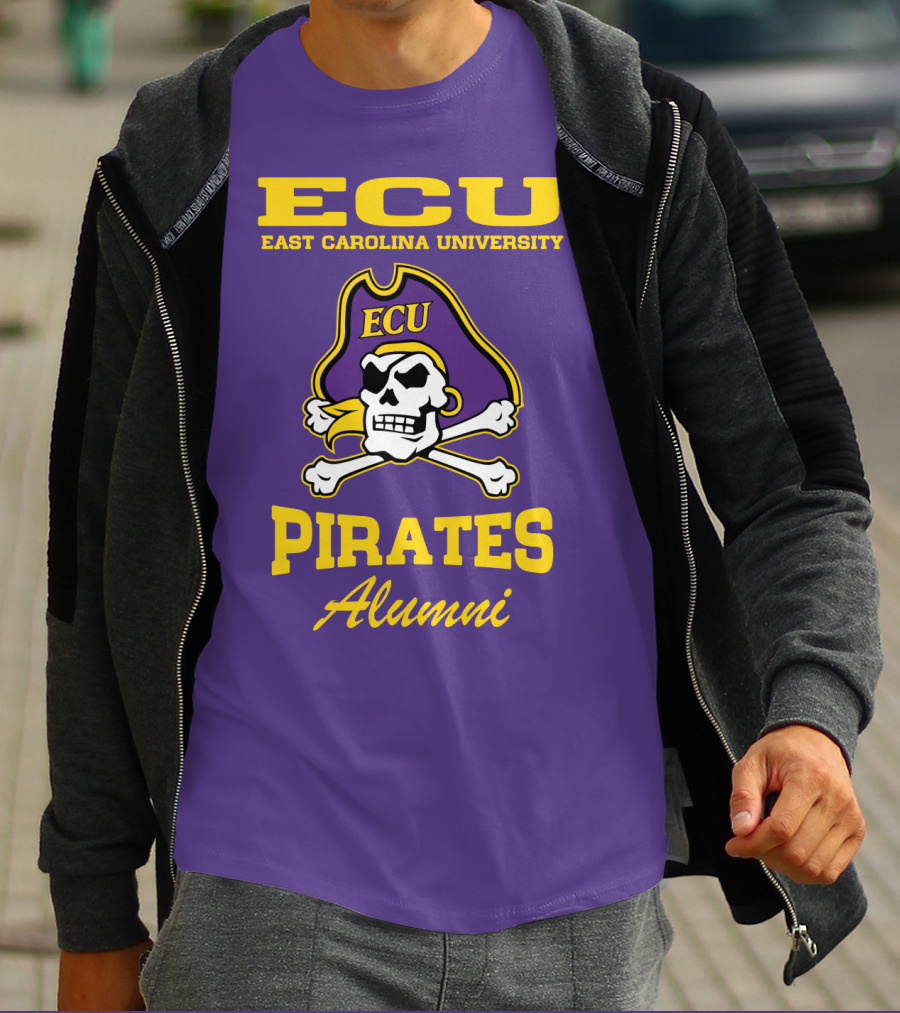 ECU East Carolina University Pirates Alumni T-Shirt