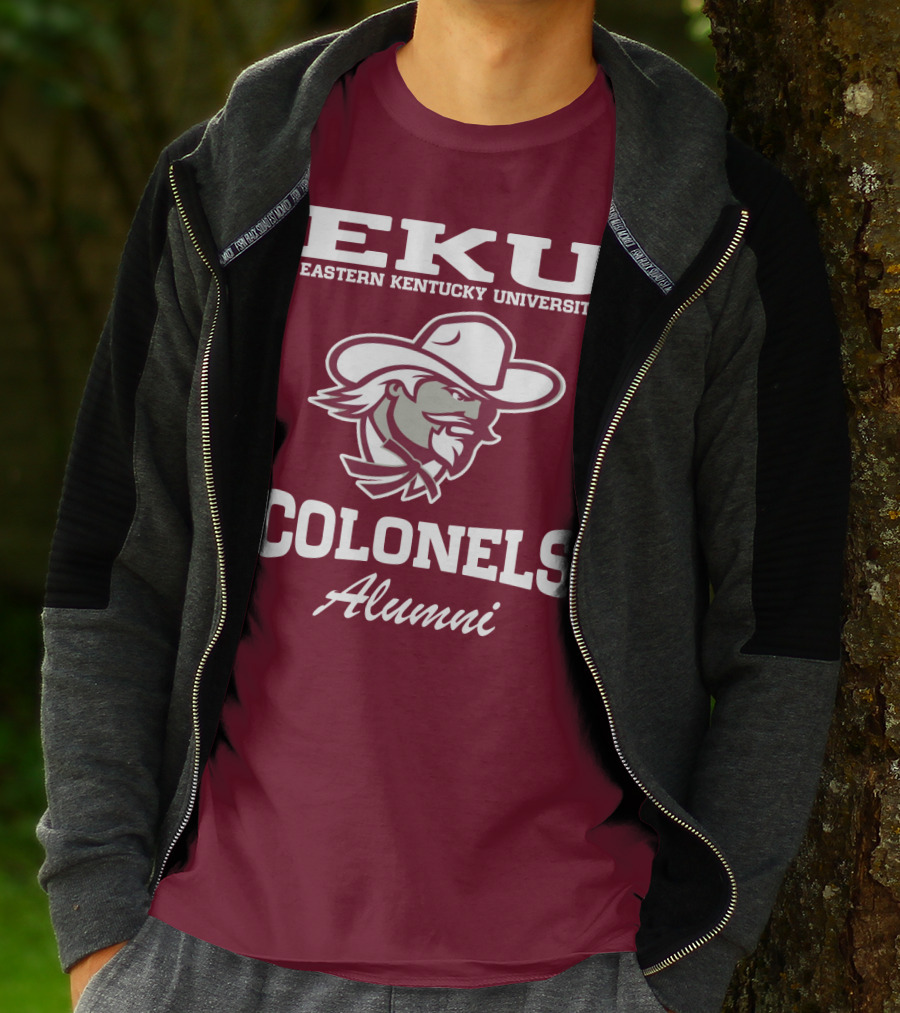 EKU Eastern Kentucky University Colonels Alumni T-Shirt
