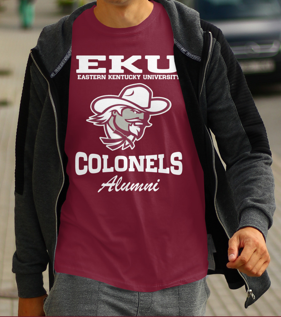 EKU Eastern Kentucky University Colonels Alumni T-Shirt