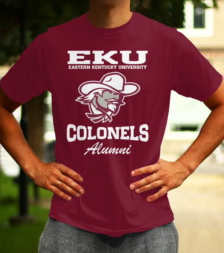 EKU Eastern Kentucky University Colonels Alumni T-Shirt