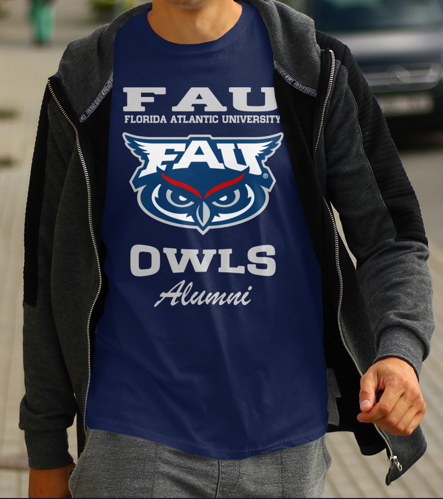 FAU Florida Atlantic University Owls Alumni T-Shirt