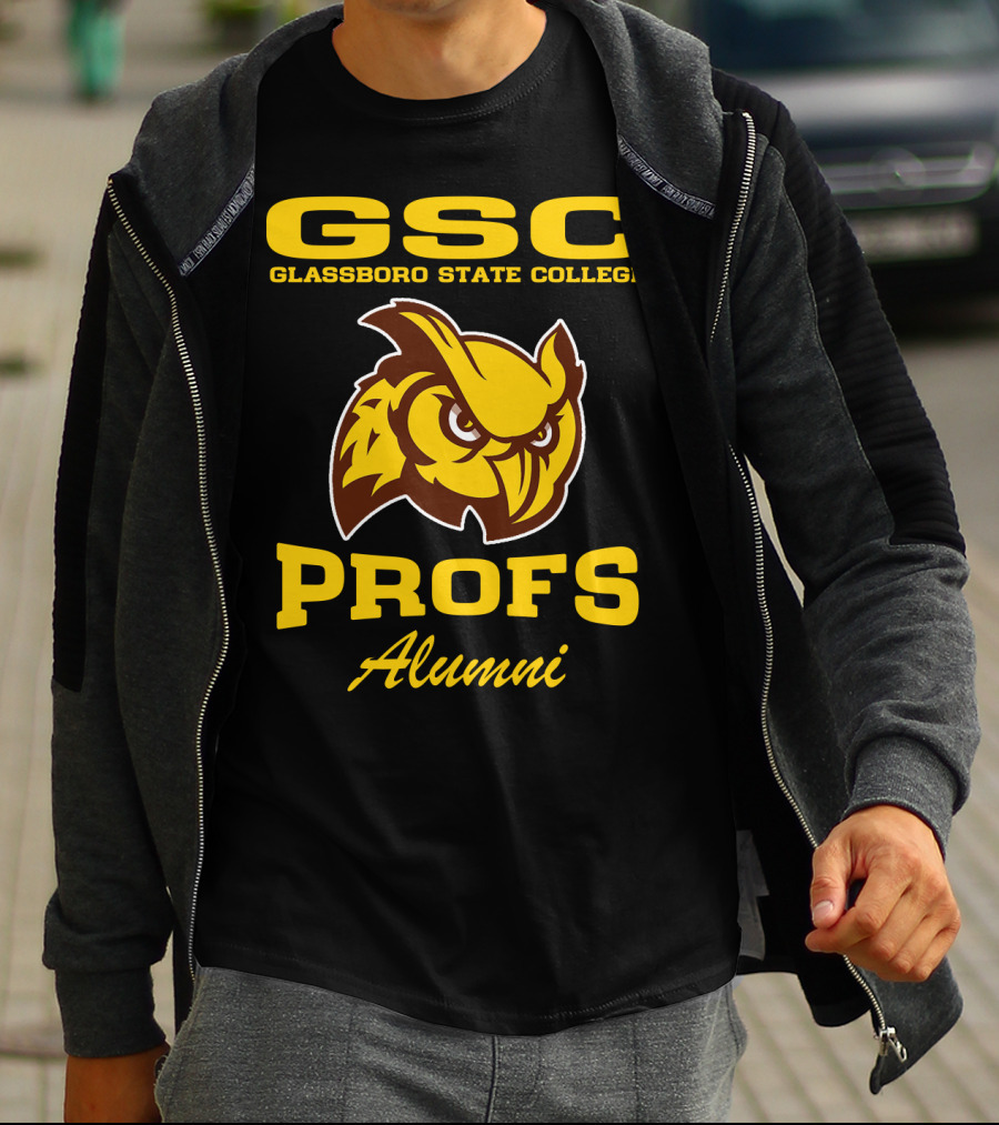 GSC Glassboro State College Profs Alumni Owl T-Shirt