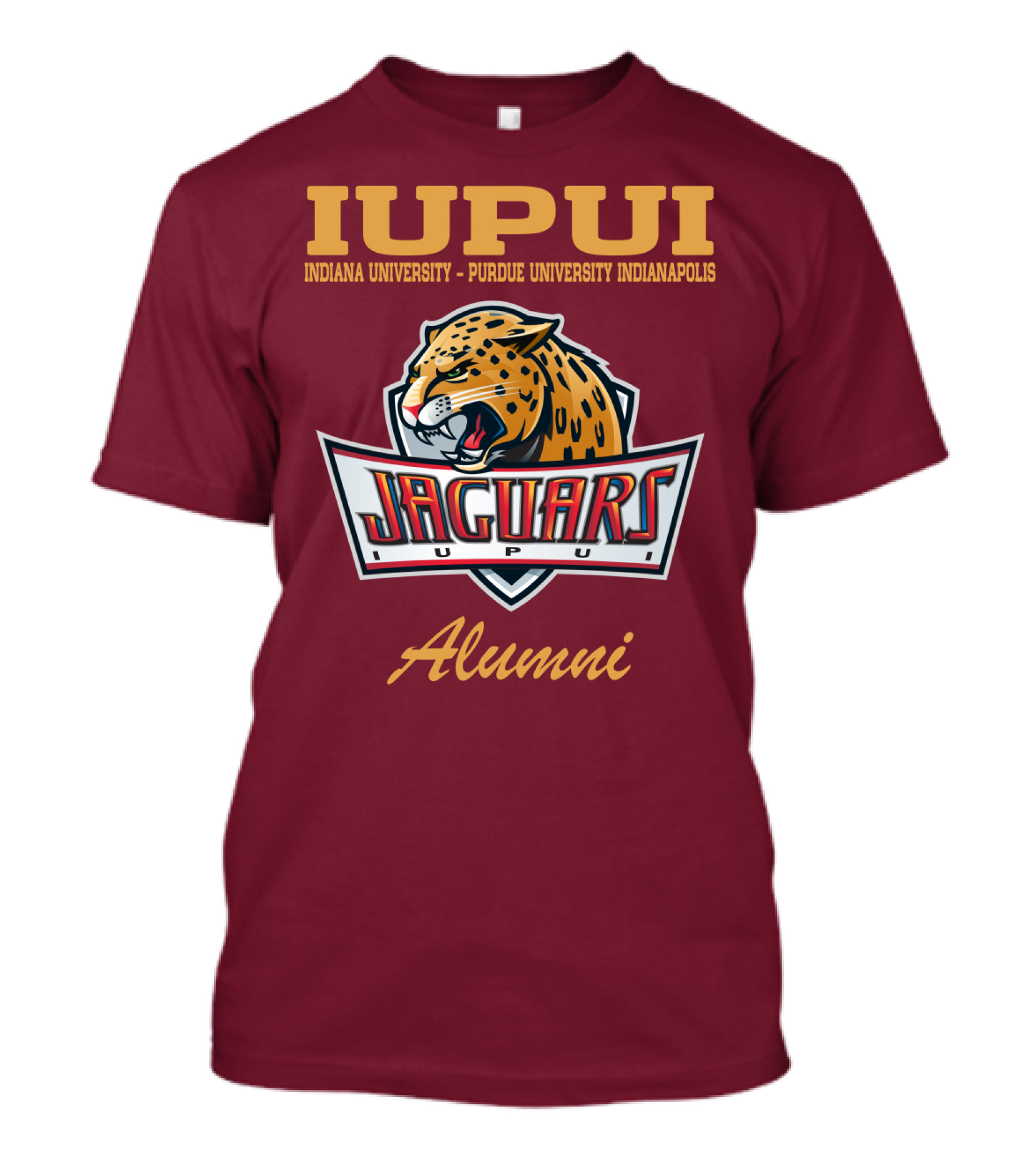IUPUI Jaguars Indiana University Purdue University Indianapolis Alumni T-Shirt