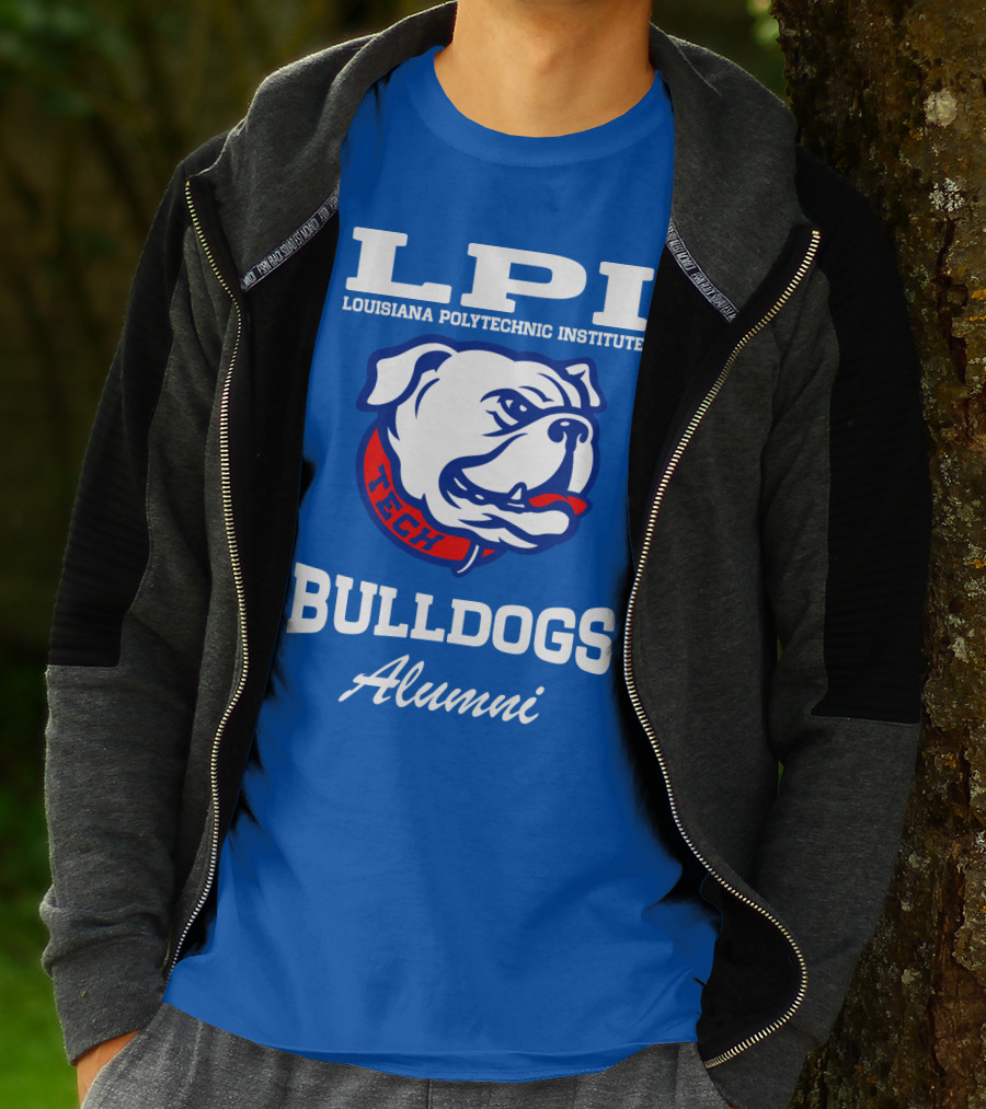 LPI Louisiana Polytechnic Institute Bulldogs Tech Alumni T-Shirt
