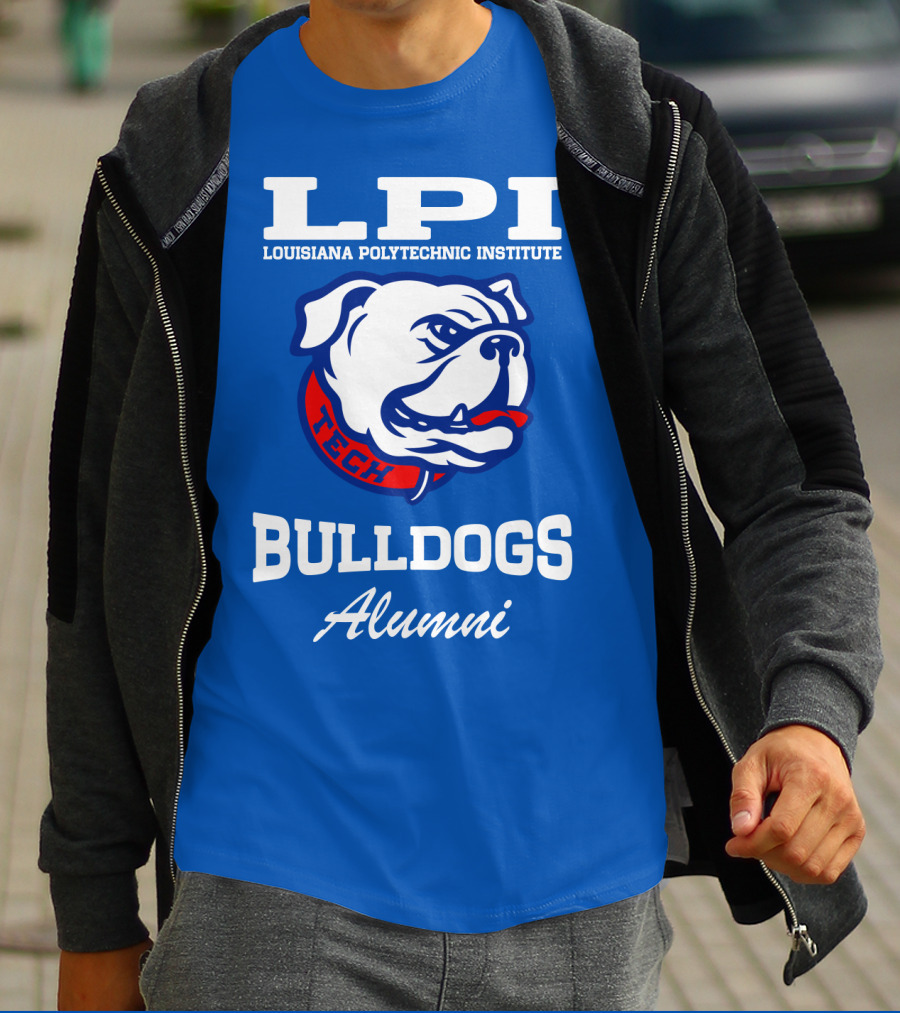 LPI Louisiana Polytechnic Institute Bulldogs Tech Alumni T-Shirt