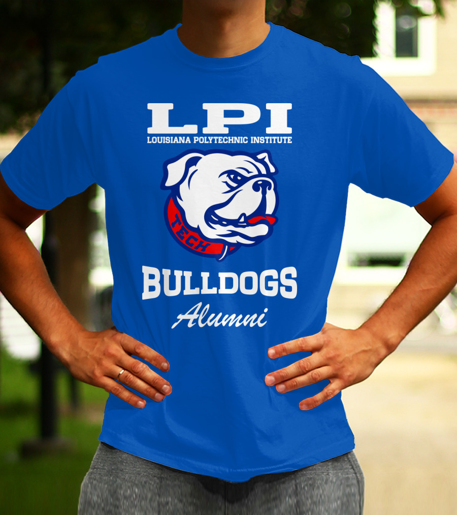 LPI Louisiana Polytechnic Institute Bulldogs Tech Alumni T-Shirt