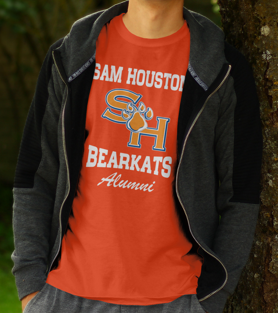 Sam Houston Bearkats Alumni SH Paw T-Shirt