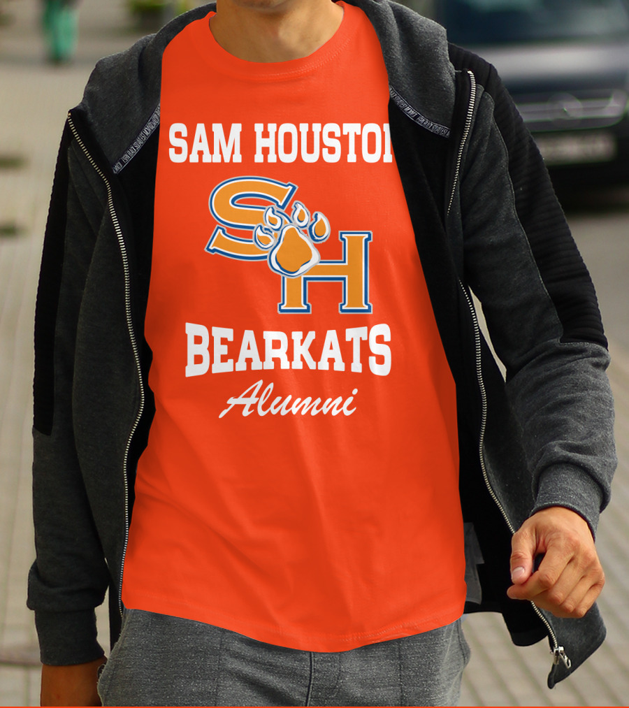 Sam Houston Bearkats Alumni SH Paw T-Shirt
