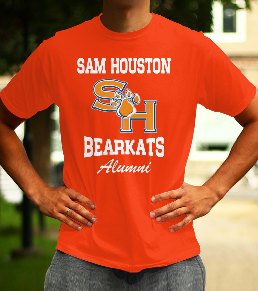 Sam Houston Bearkats Alumni SH Paw T-Shirt