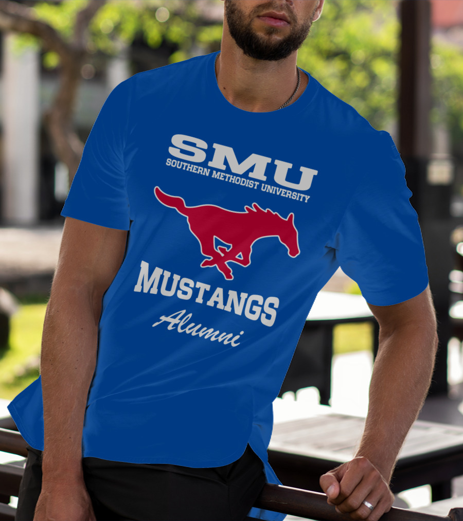 SMU Southern Methodist University Mustangs Alumni T-Shirt