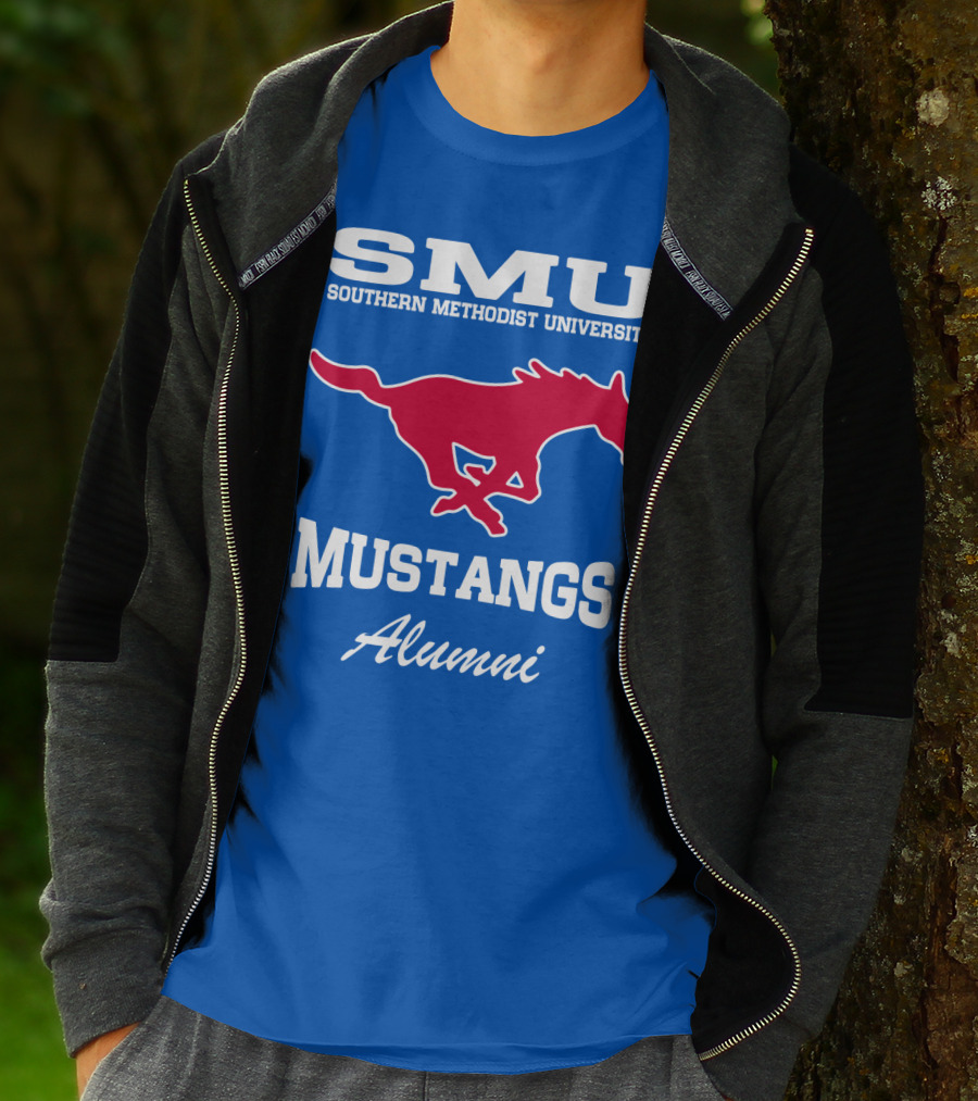 SMU Southern Methodist University Mustangs Alumni T-Shirt