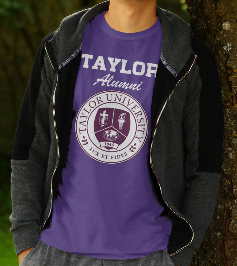 Taylor University Alumni Lux Et Fides 1846 T-Shirt
