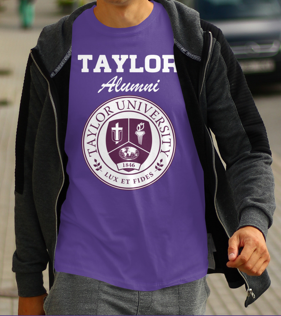 Taylor University Alumni Lux Et Fides 1846 T-Shirt