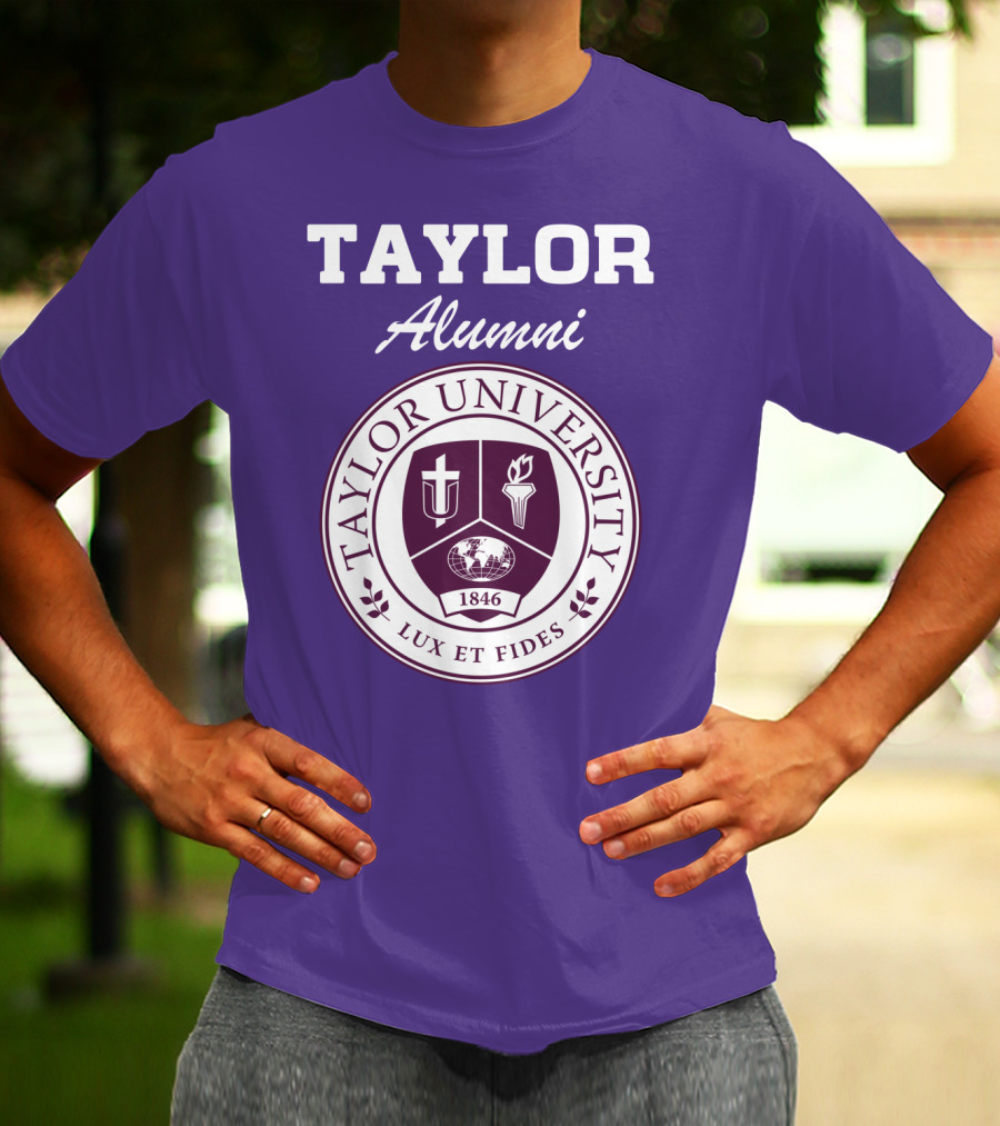 Taylor University Alumni Lux Et Fides 1846 T-Shirt
