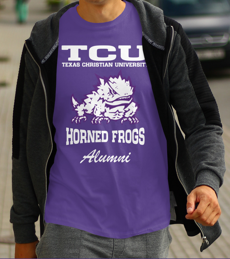 TCU Texas Christian University Horned Frogs Alumni T-Shirt
