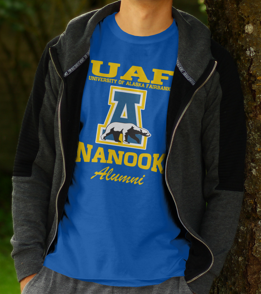 UAF University Of Alaska Fairbanks Nanook Alumni T-Shirt