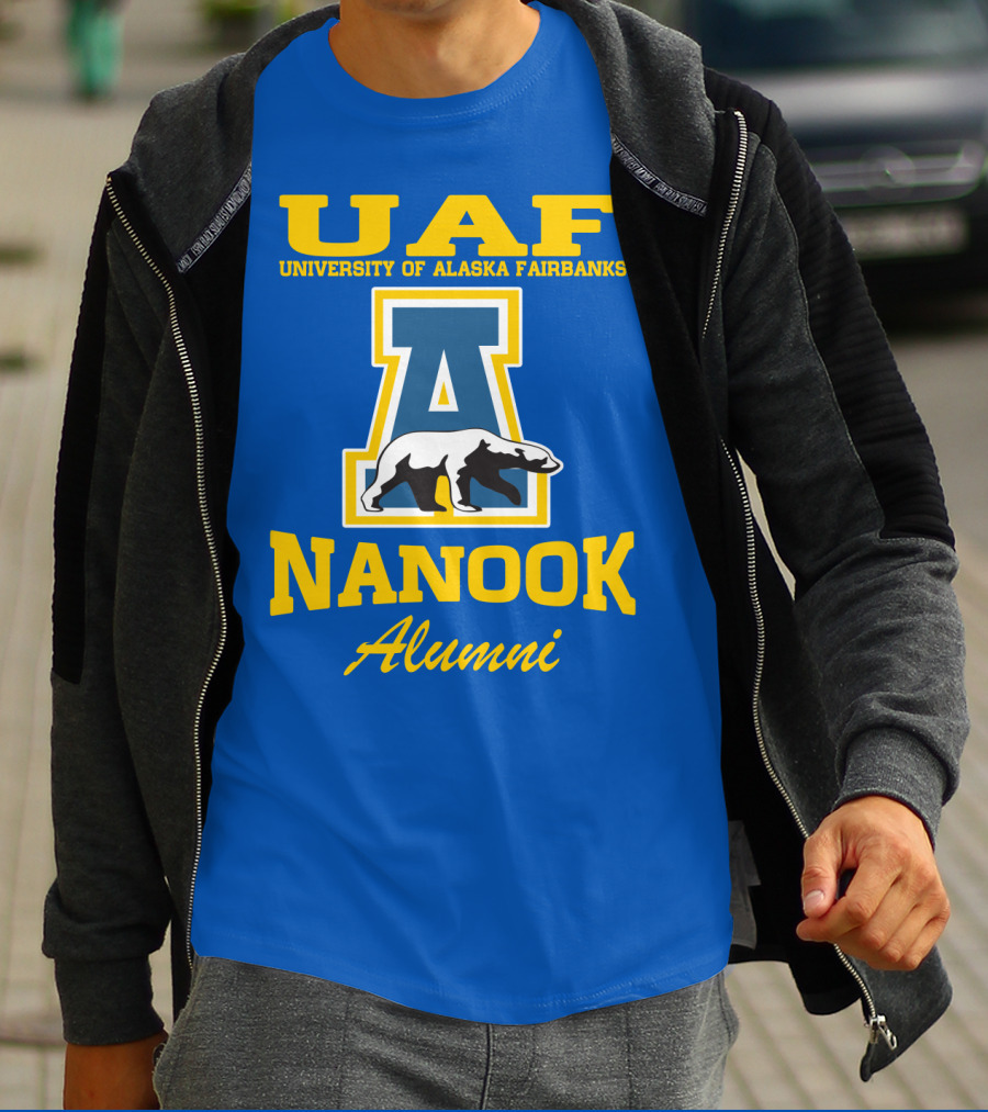 UAF University Of Alaska Fairbanks Nanook Alumni T-Shirt