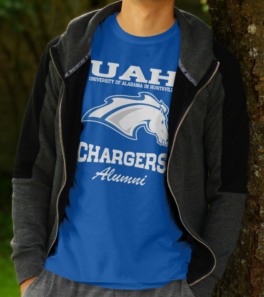 UAH University Of Alabama In Huntsville Chargers Alumni T-Shirt