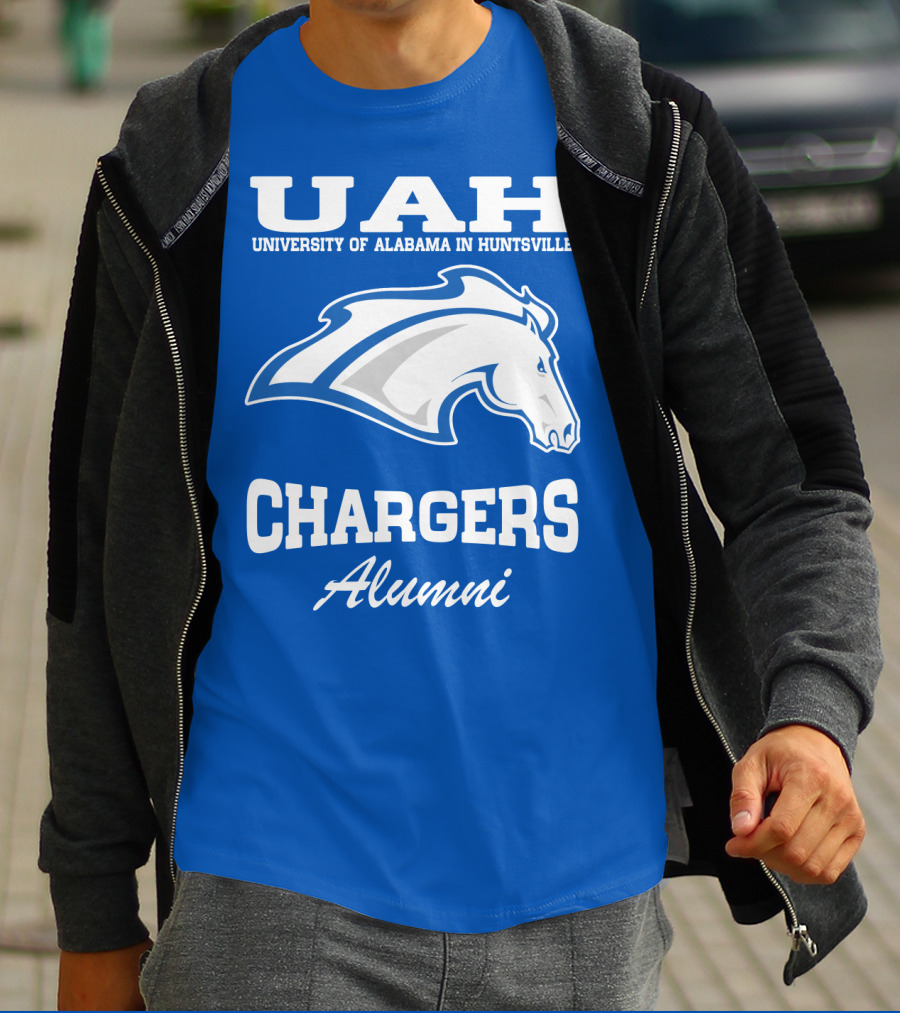UAH University Of Alabama In Huntsville Chargers Alumni T-Shirt