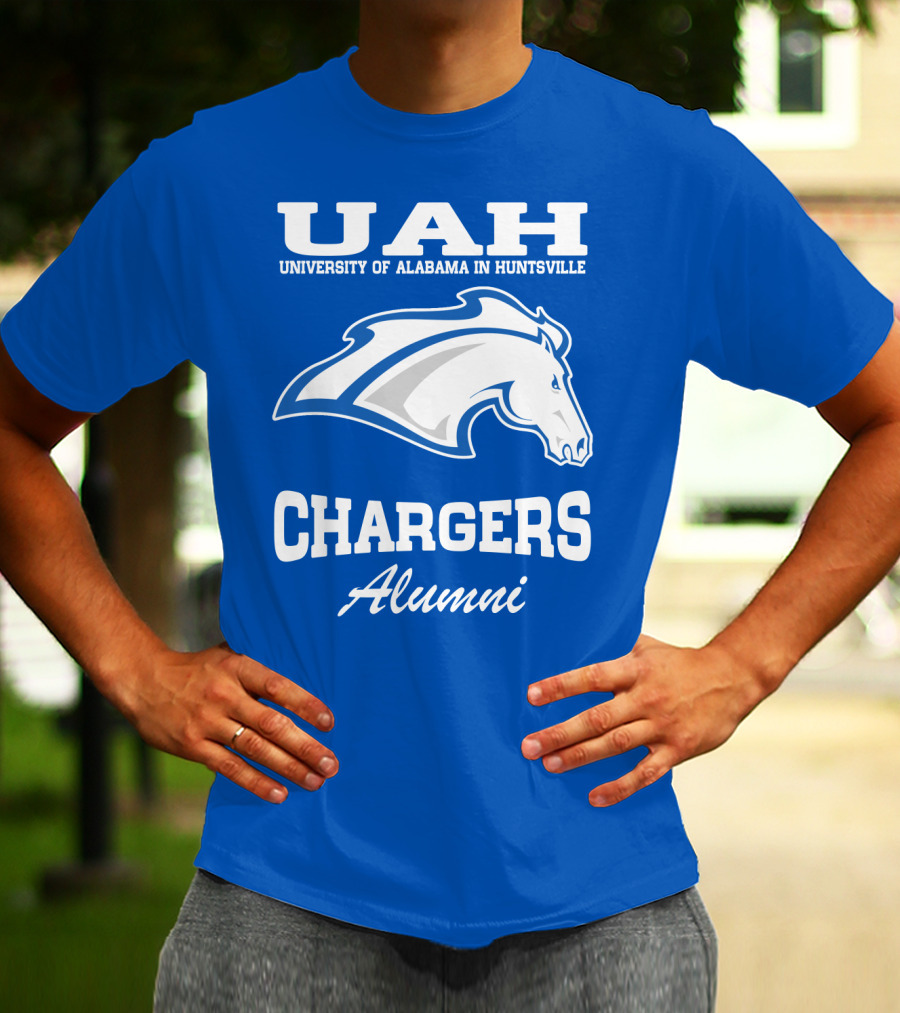 UAH University Of Alabama In Huntsville Chargers Alumni T-Shirt