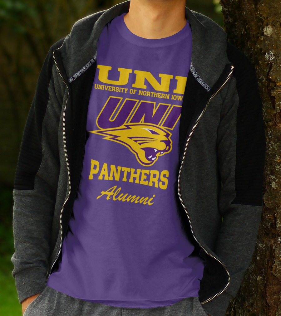 UNI University Of Northern Iowa Panthers Alumni T-Shirt