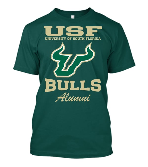 USF University Of South Florida Bulls Alumni T-Shirt