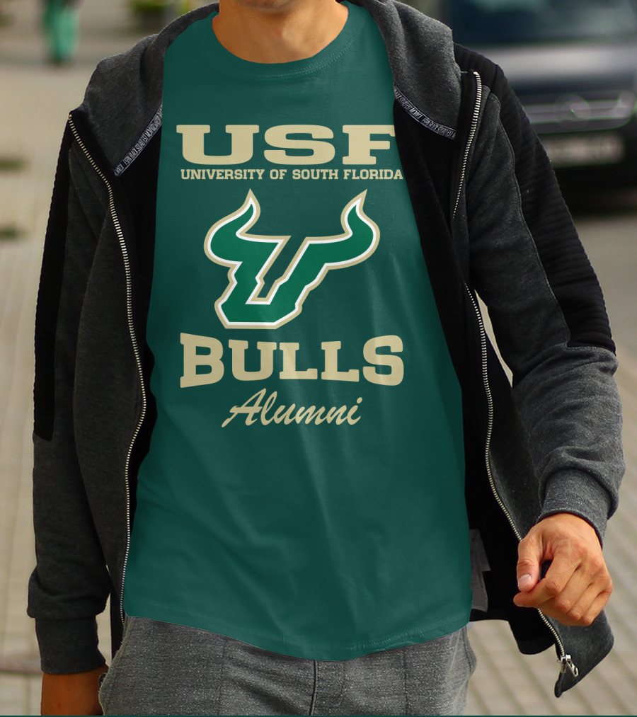 USF University Of South Florida Bulls Alumni T-Shirt