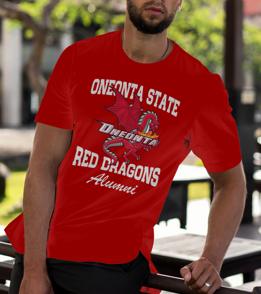 Oneonta State Red Dragons Alumni T-Shirt