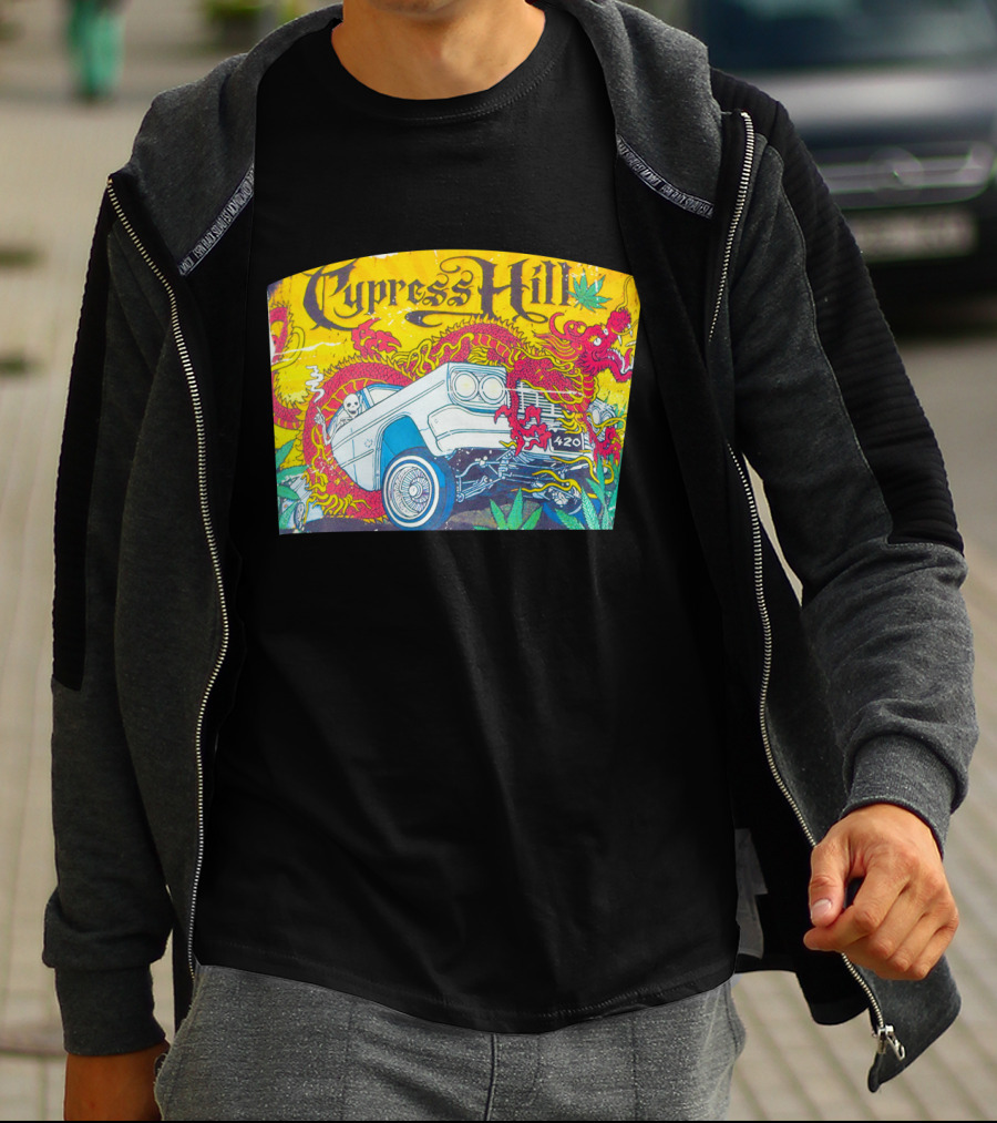 Cypress Hill Lowrider 420 Dragon Hill5 T-Shirt
