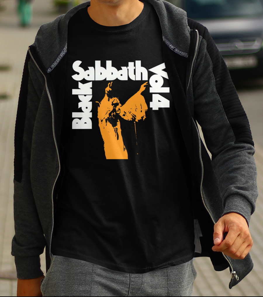 Black Sabbath Vol 4 Black T-Shirt