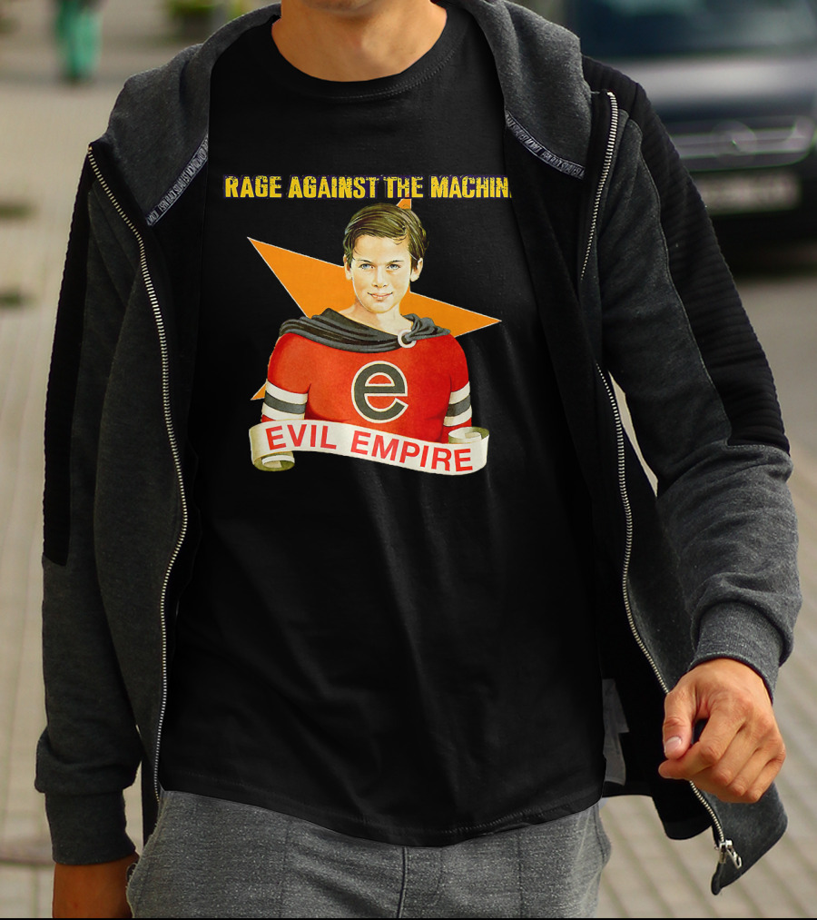 Rage Against The Machine Evil Empire Album Cover T-Shirt