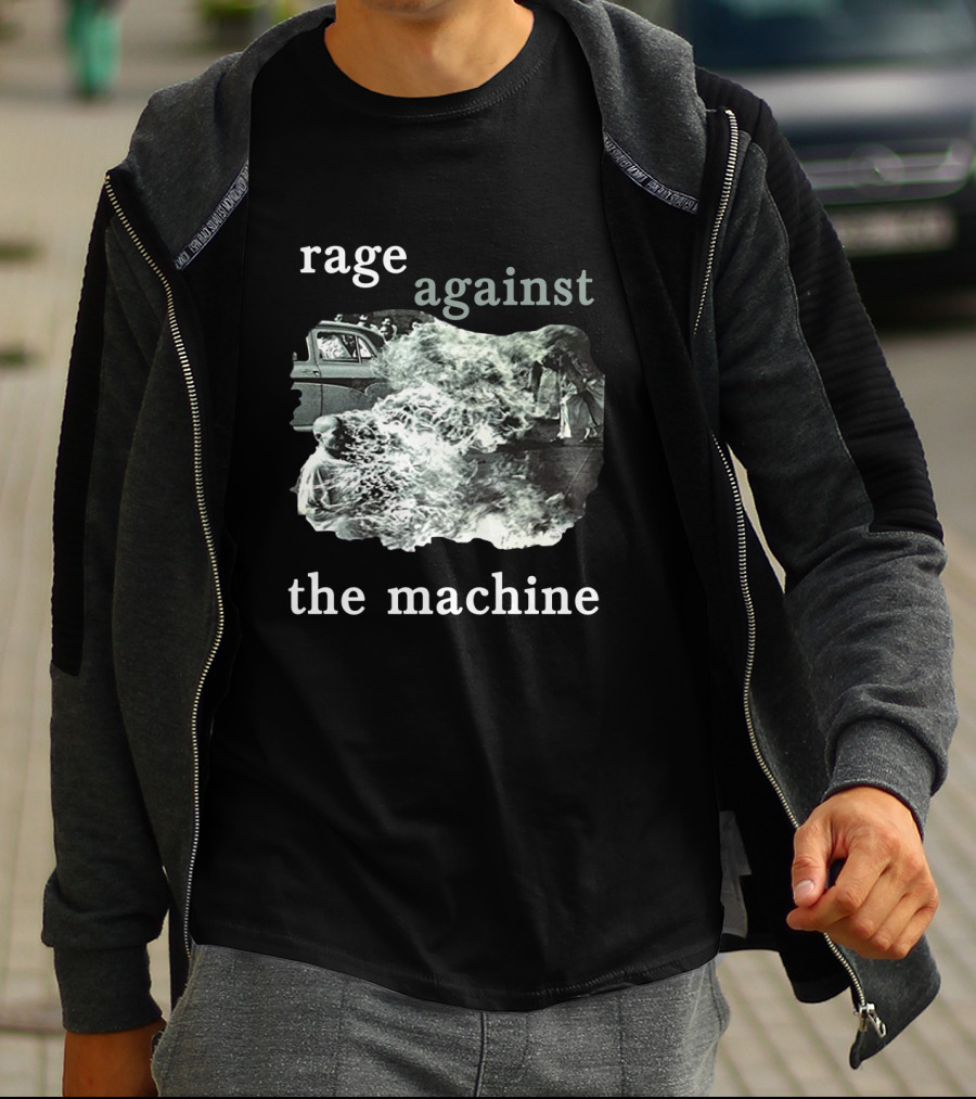 Rage Against The Machine Monochrome Protest T-Shirt