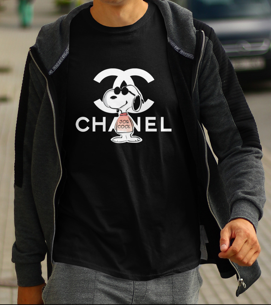 Snoopy Joe Cool Chanel Crossover T-Shirt