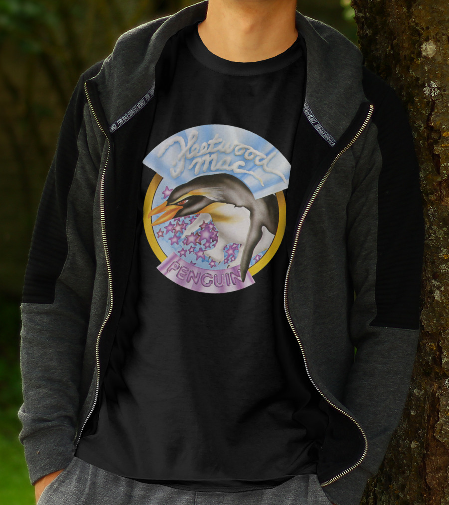 Fleetwood Mac Penguin Album Cover Fw T-Shirt