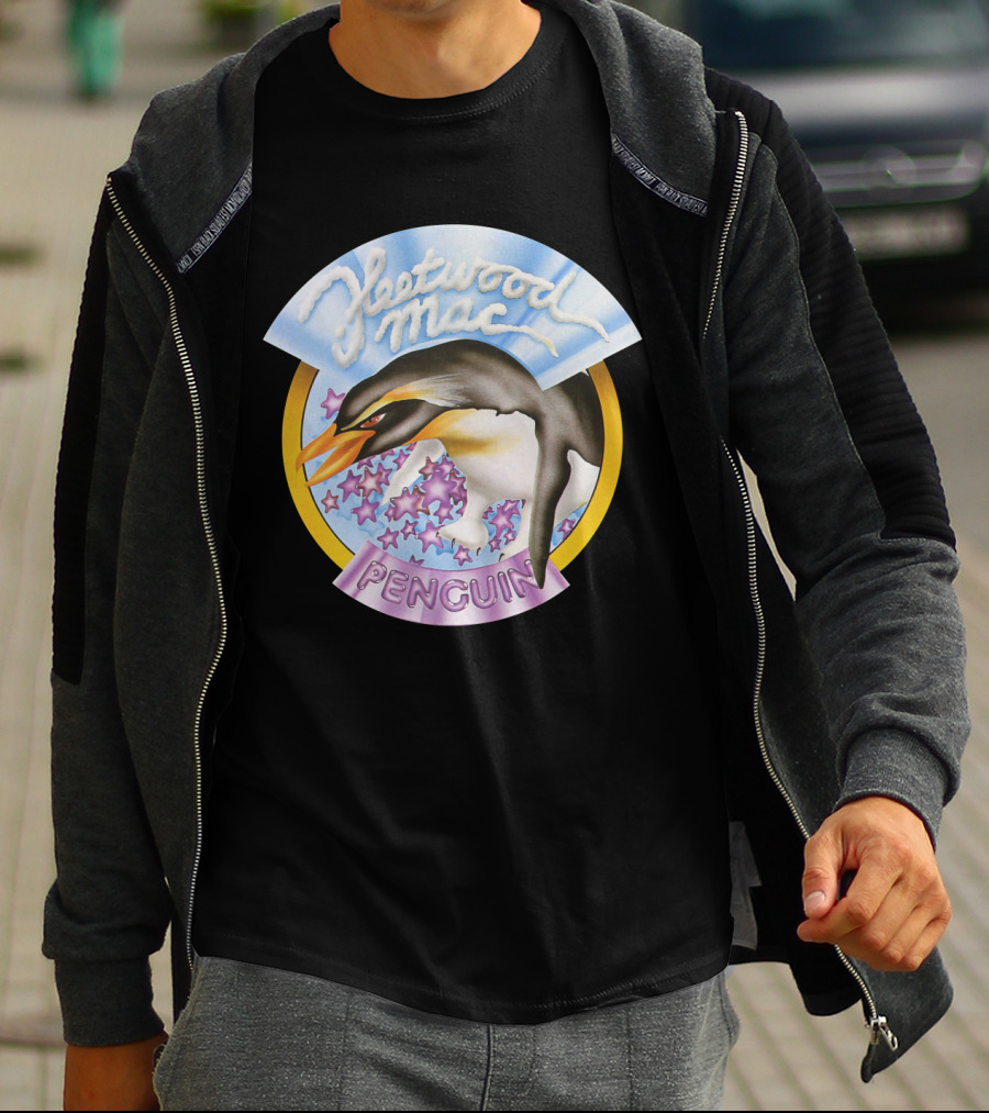 Fleetwood Mac Penguin Album Cover Fw T-Shirt